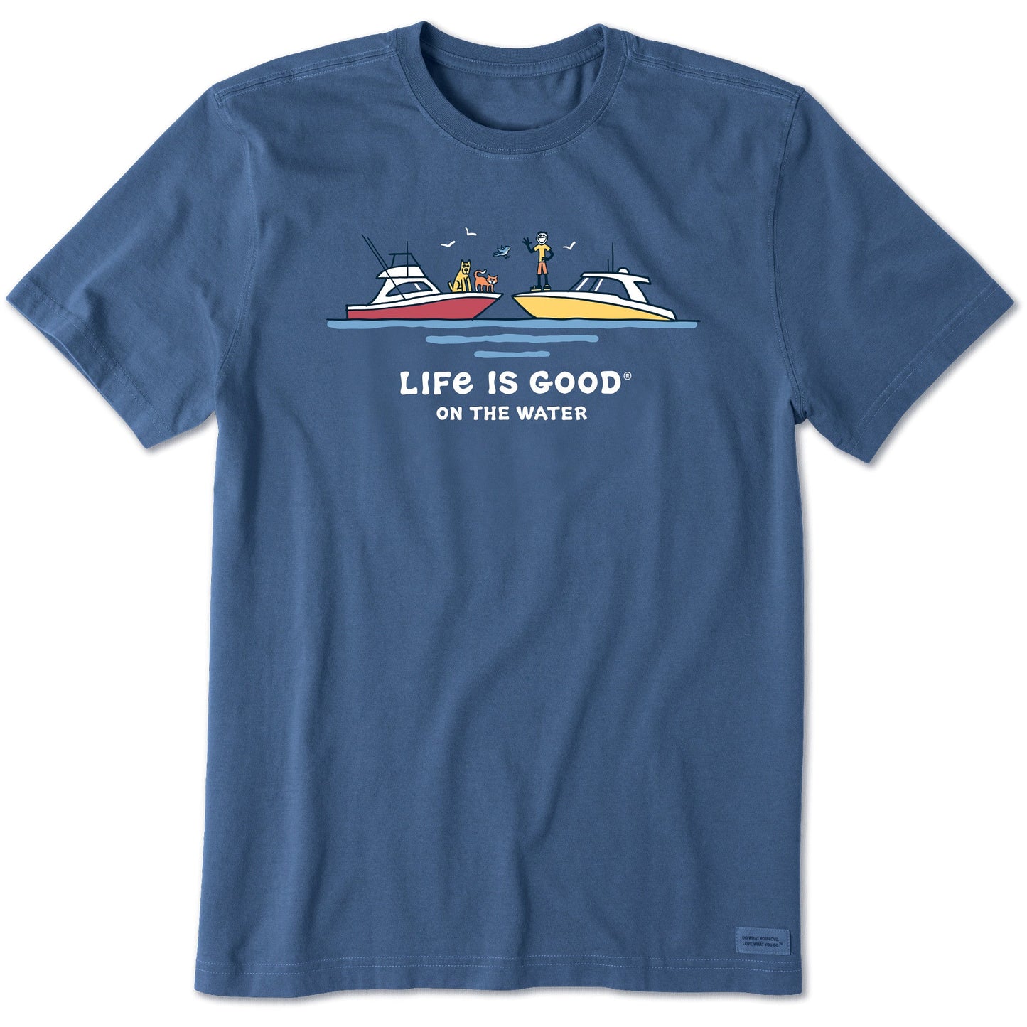 Men's Jake and Friends on the Water Short Sleeve Tee
