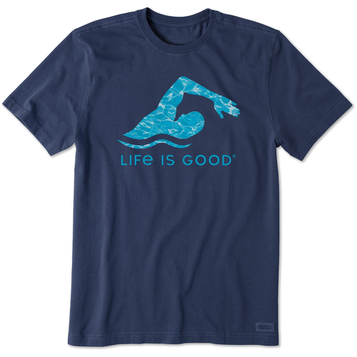 Men's Iridescent Swimmer Crusher-LITE Tee