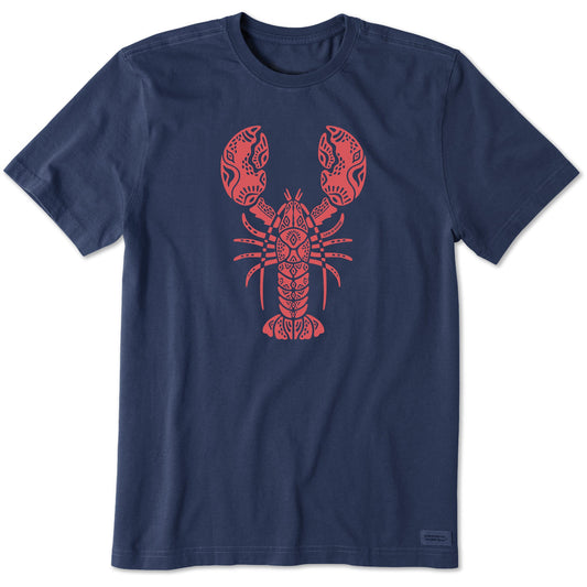 Men's Tribal Lobster Short Sleeve Tee