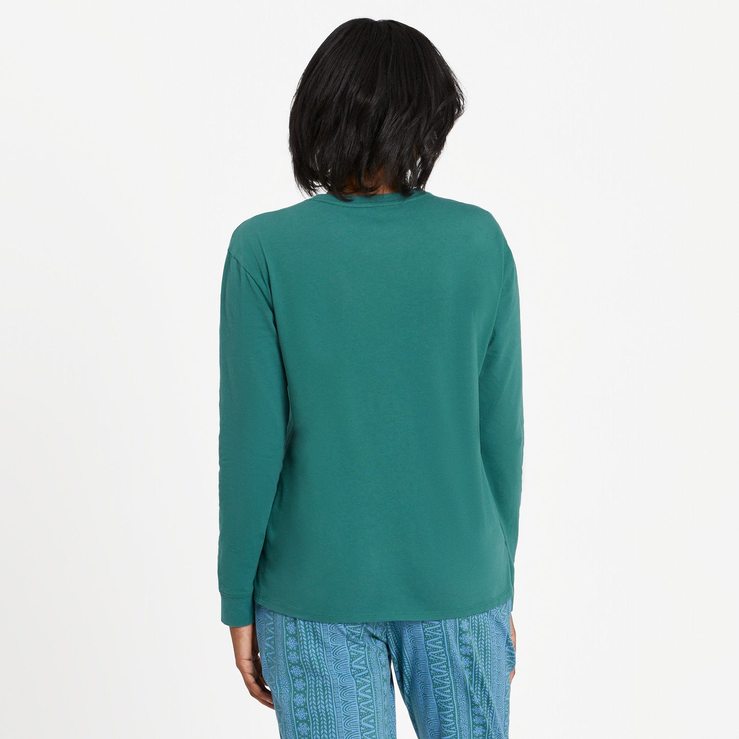 Women's Tribal Cardinal Long Sleeve Snuggle Up Sleep Tee