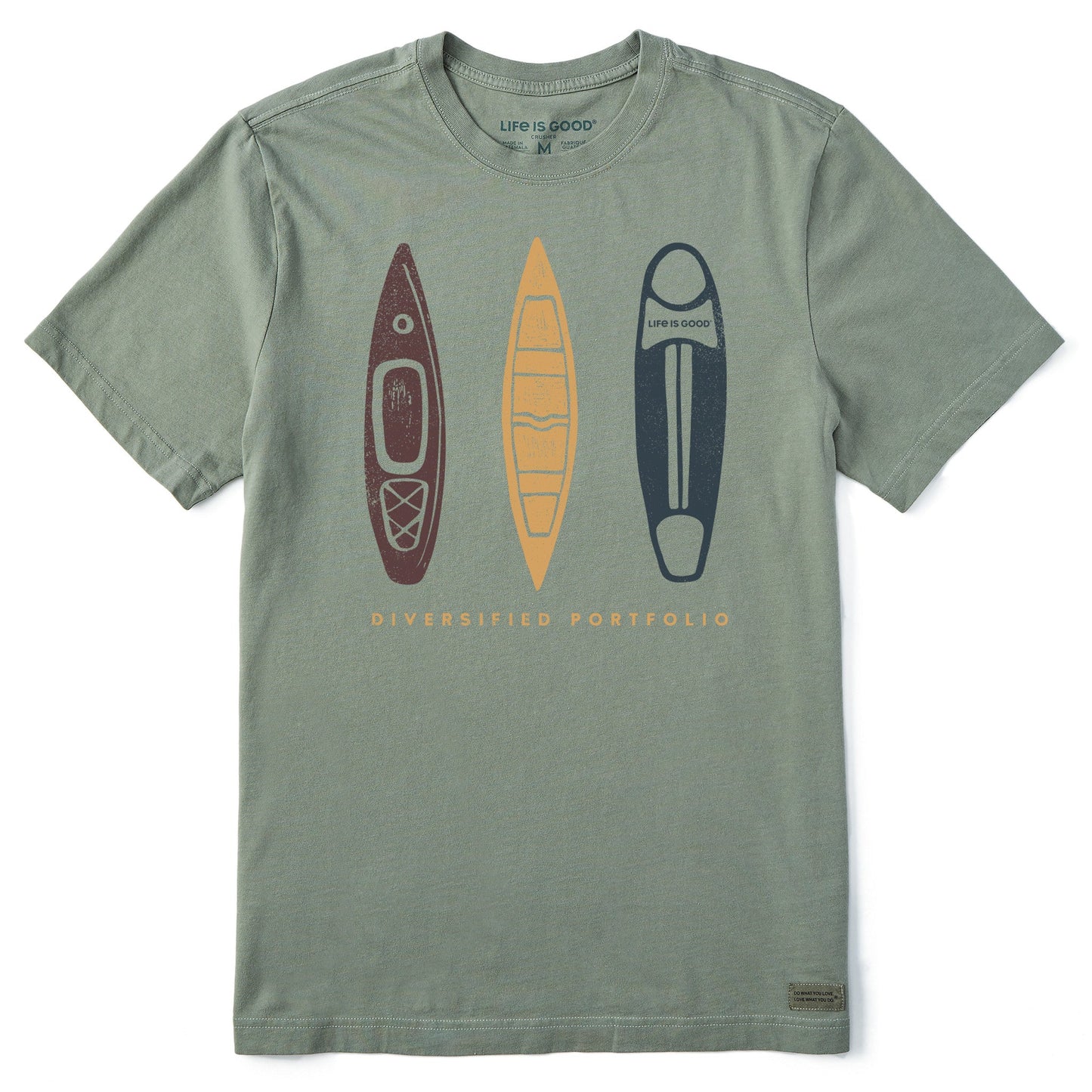 Men's Diversified Portfolio Paddling Short Sleeve Tee