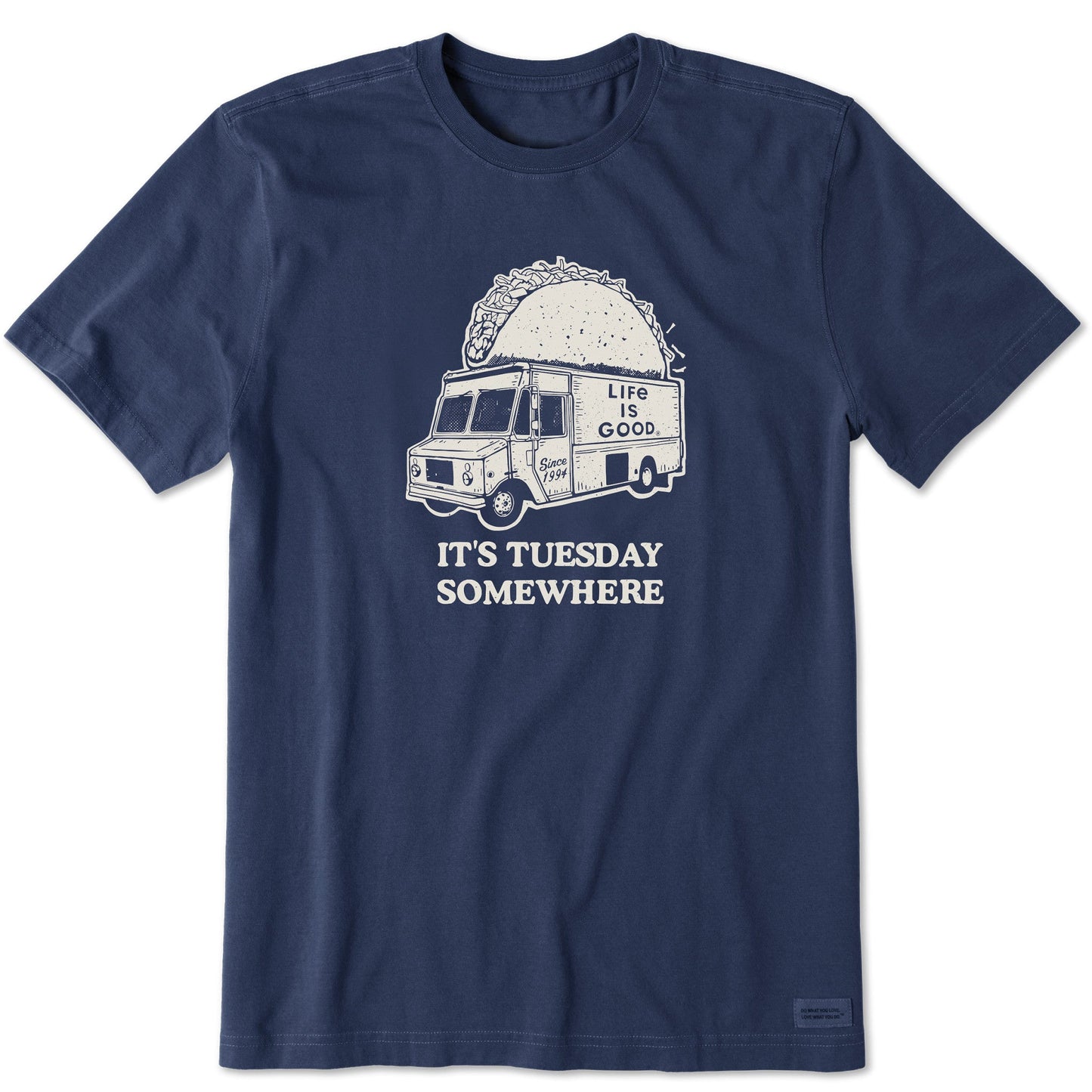 Men's Taco Tuesday Truck Short Sleeve Crusher Tee