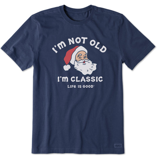 Men's I'm Classic Santa Short Sleeve Crusher Tee