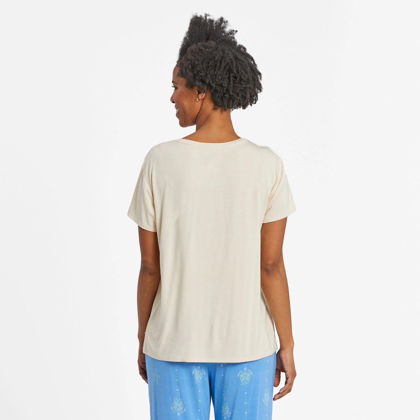 Women's Turtle Mosaic Lightweight Sleep Tee