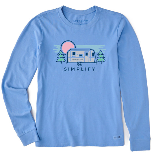 Women's Simplify Camper Long Sleeve Crusher Tee