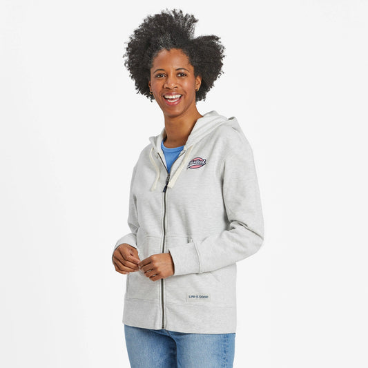 Women's LIG Ballyard Simply True Fleece Zip Hoodie