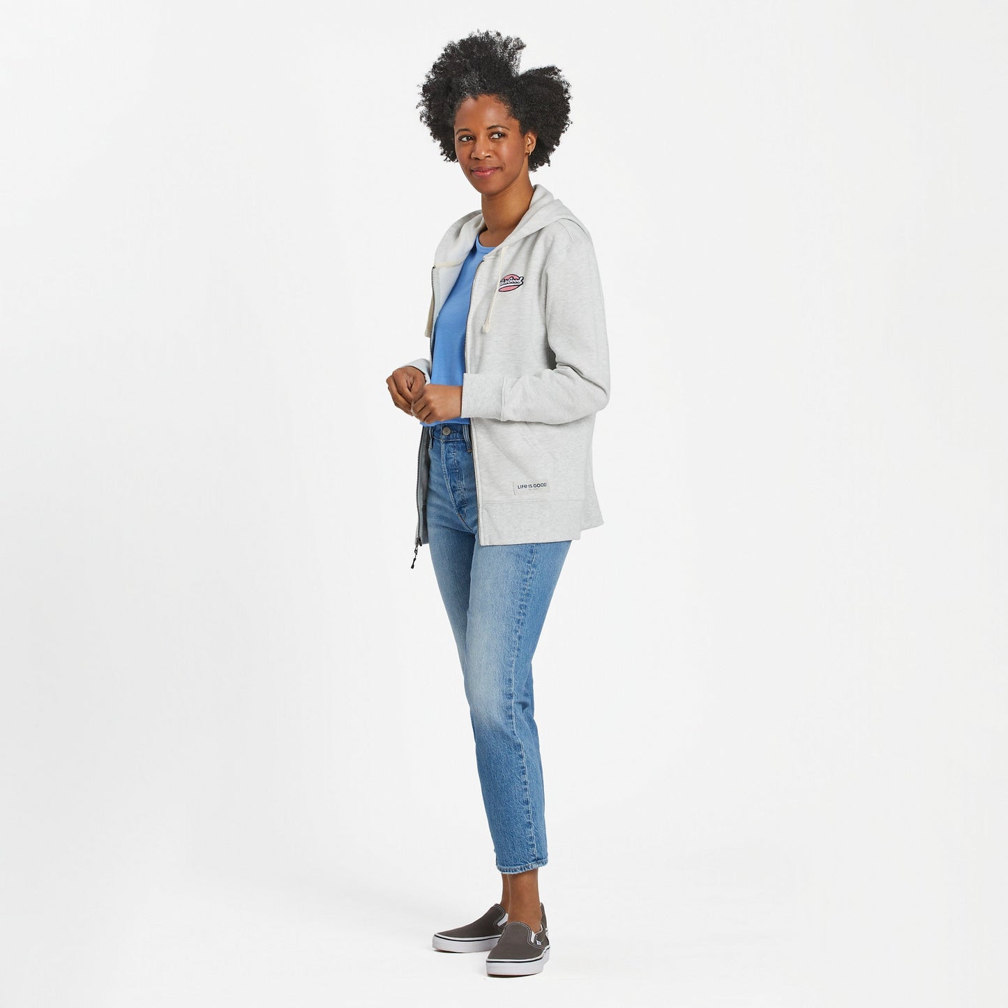 Women's LIG Ballyard Simply True Fleece Zip Hoodie