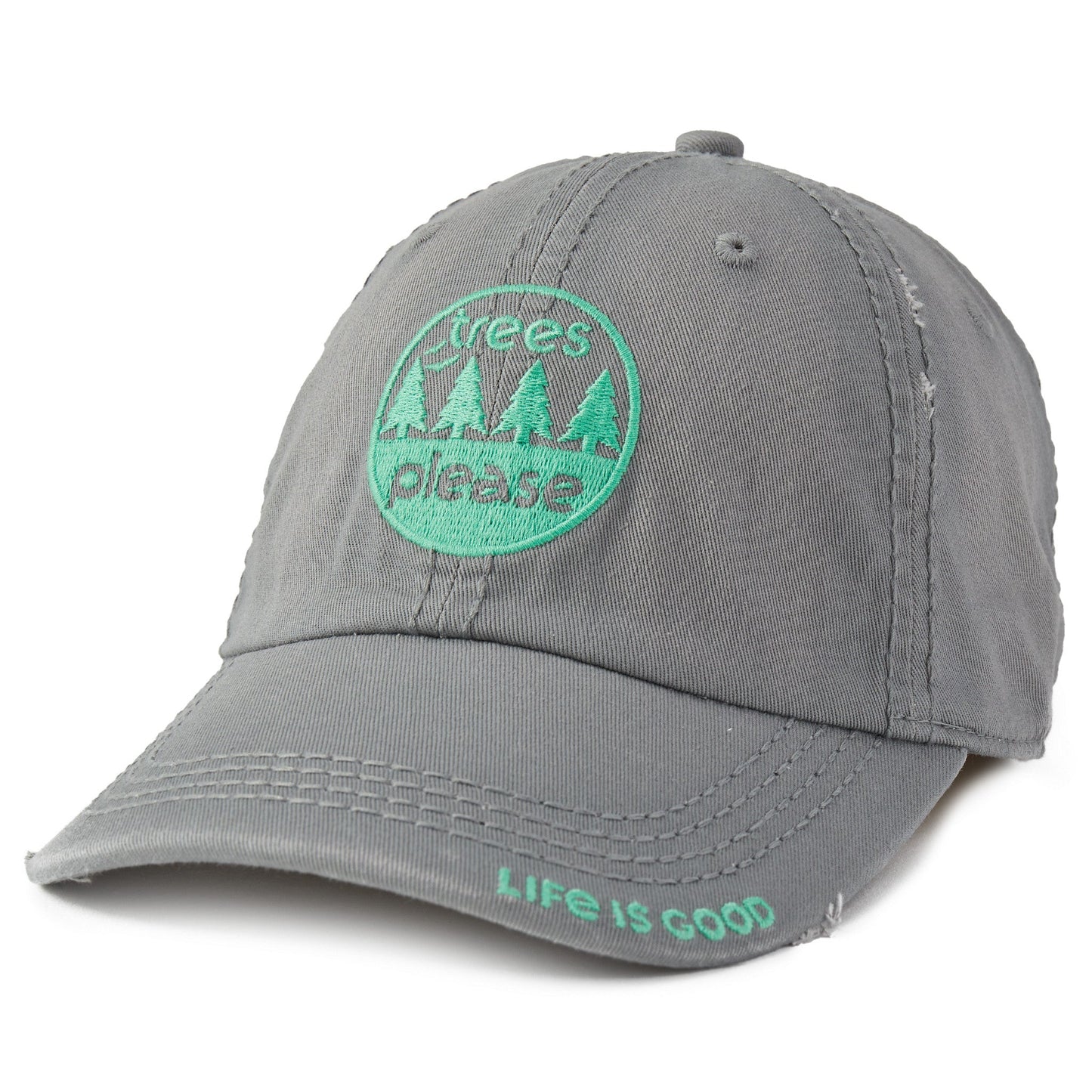 Adult Unisex Trees Please Sunwashed Chill Cap