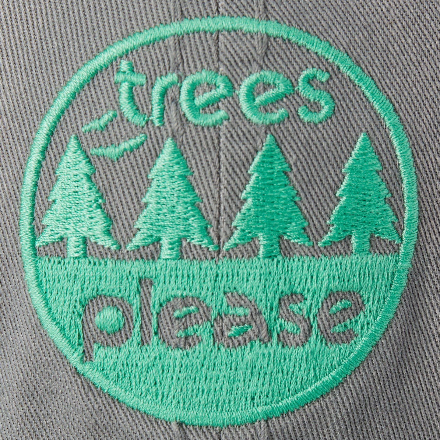 Adult Unisex Trees Please Sunwashed Chill Cap