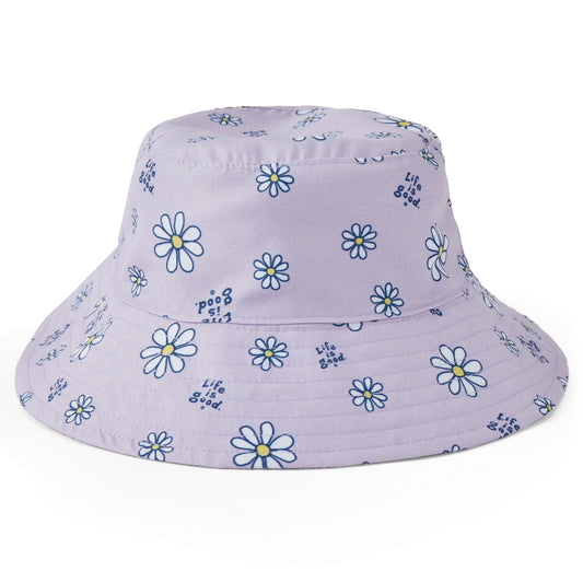 Toddler LIG Daisy Pattern Made in the Shade Bucket Hat