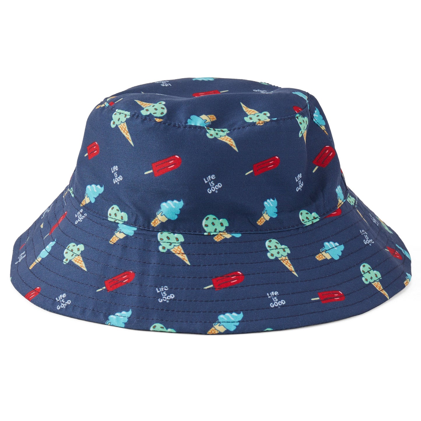 Toddler Ice Cream Pattern Made in the Shade Bucket Hat