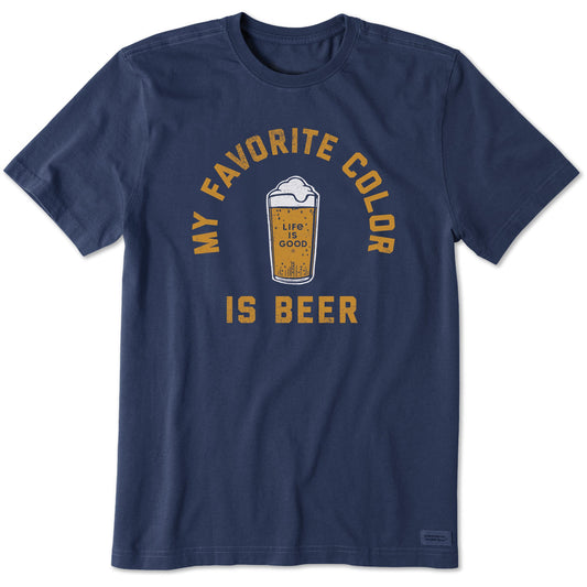 Men's My Favorite Color is Beer Short Sleeve Tee