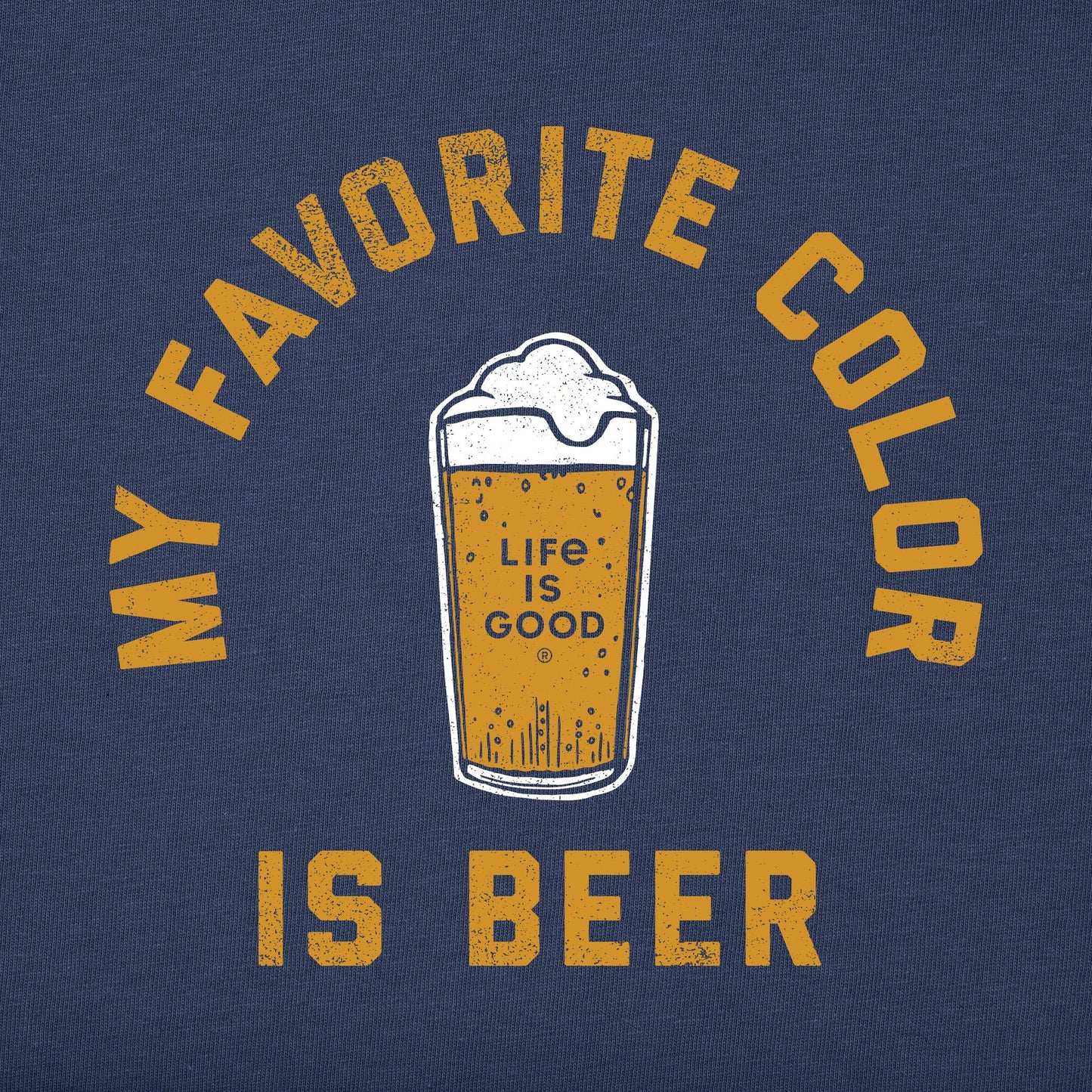 Men's My Favorite Color is Beer Short Sleeve Tee