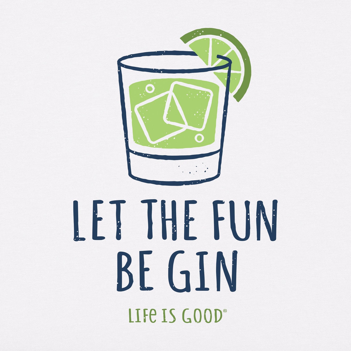 Men's Let the Fun Be Gin Short Sleeve Tee