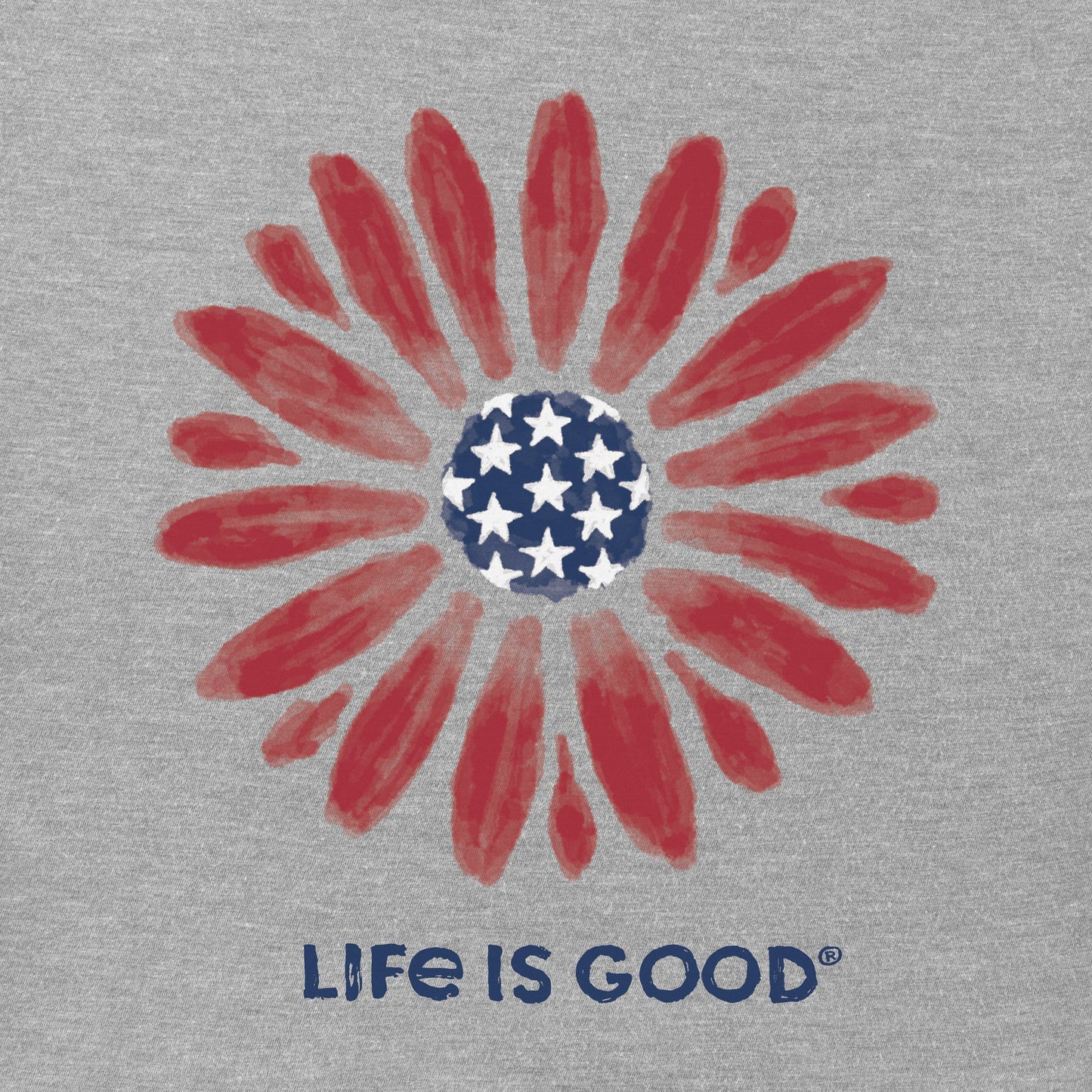 Women's Americana Daisy Short Sleeve Vee