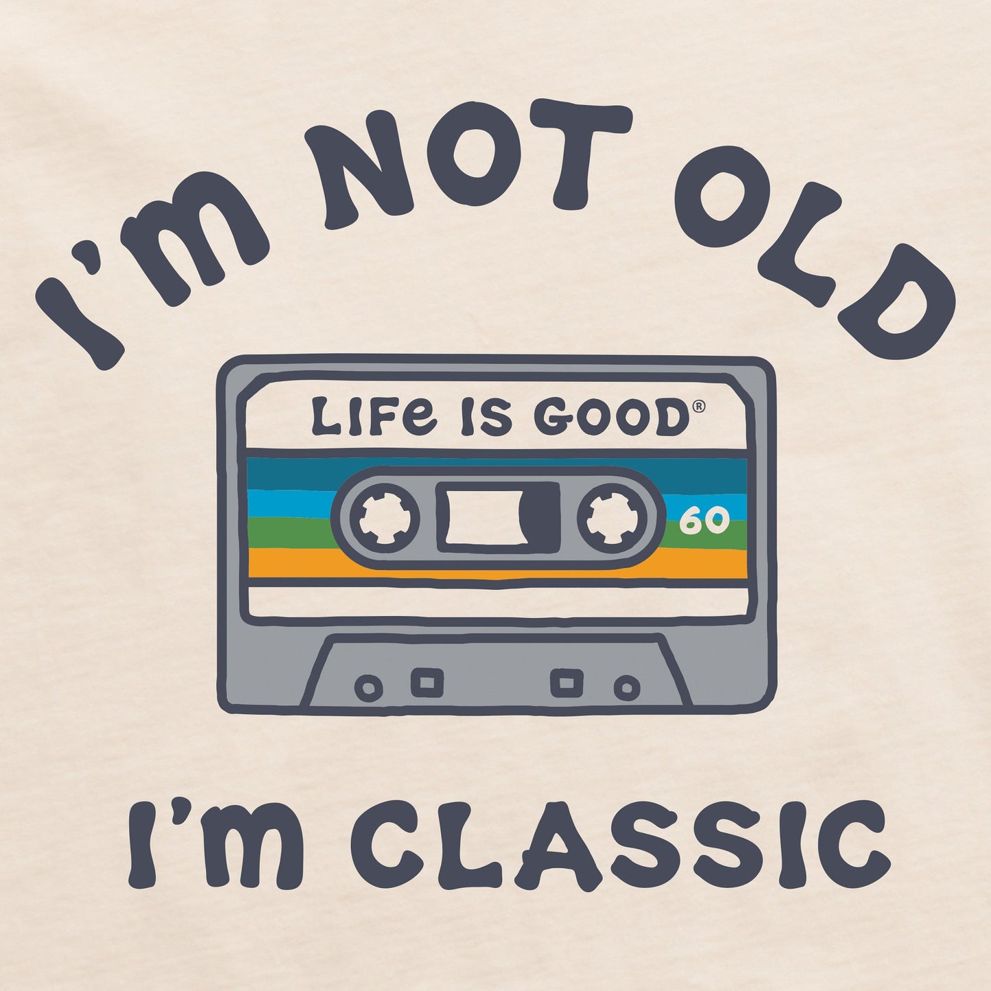 Men's I'm Classic Cassette Short Sleeve Tee