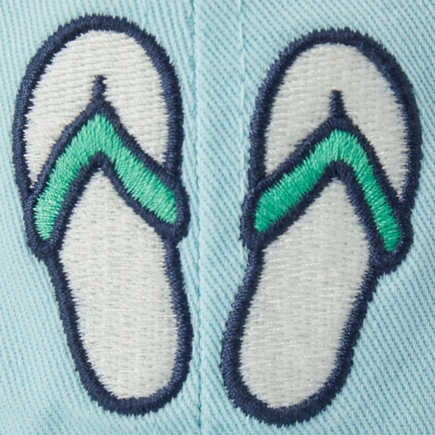 Adult Unisex Flip Flops Chill Cap