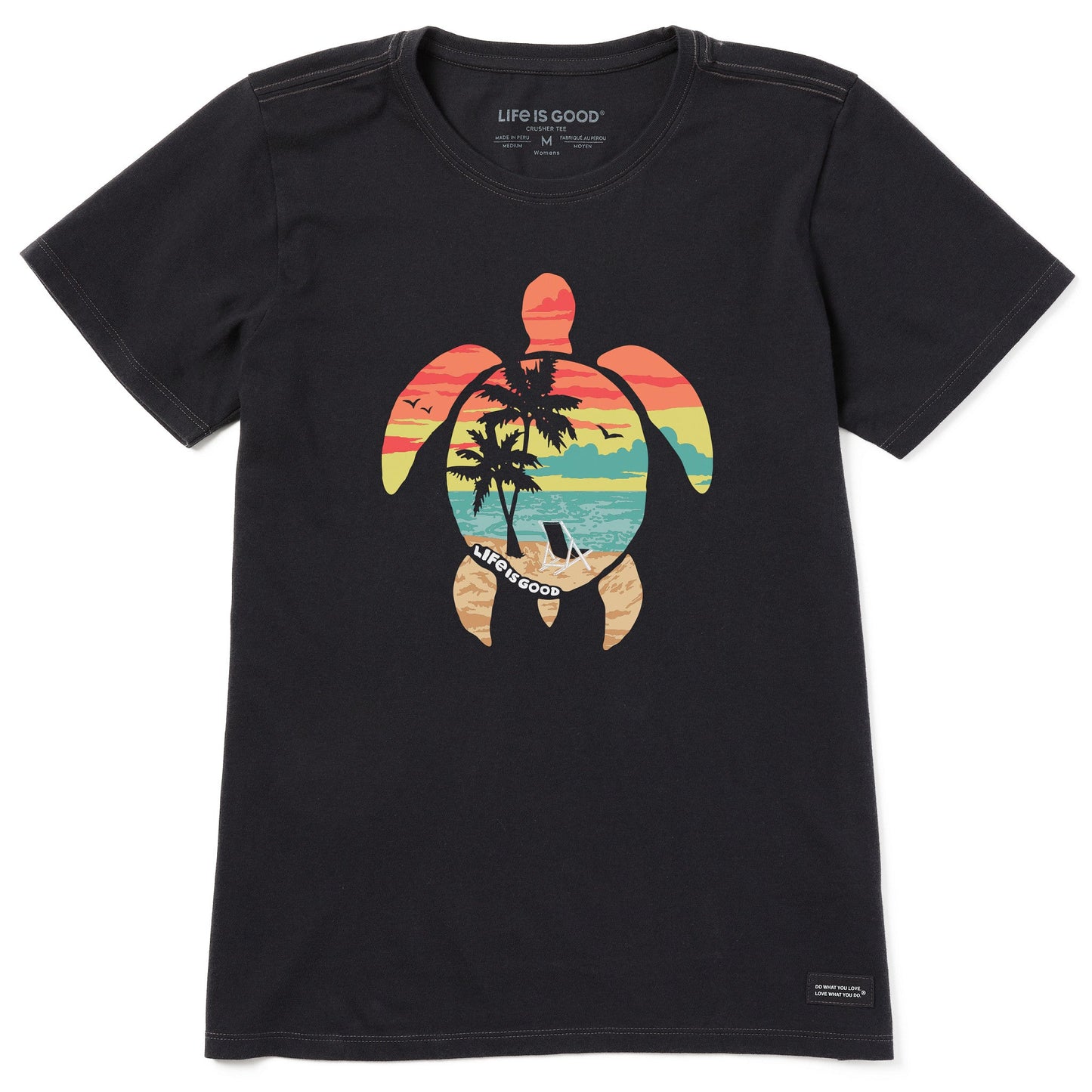 Women's Scenic Turtle Short Sleeve Crusher-LITE Tee