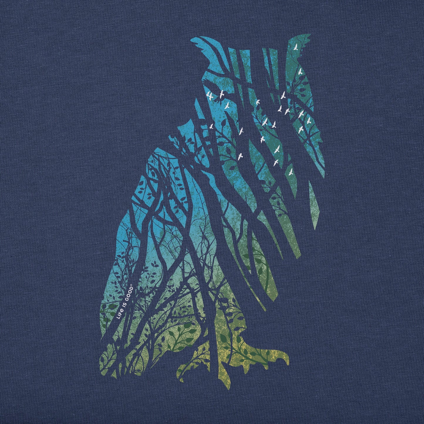 Women's Scenic Owl Short Sleeve Crusher Tee