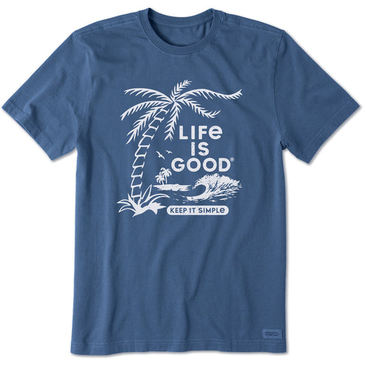 Men's Keep it Simple Palms Short Sleeve Tee