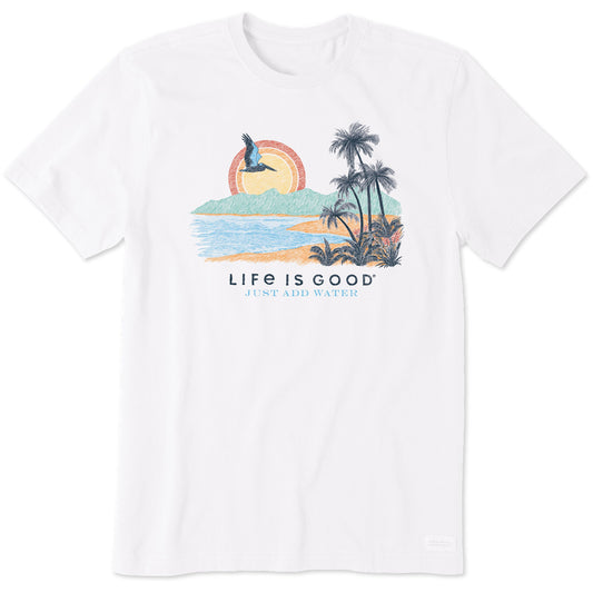 Men's Just Add Water Beach Short Sleeve Tee