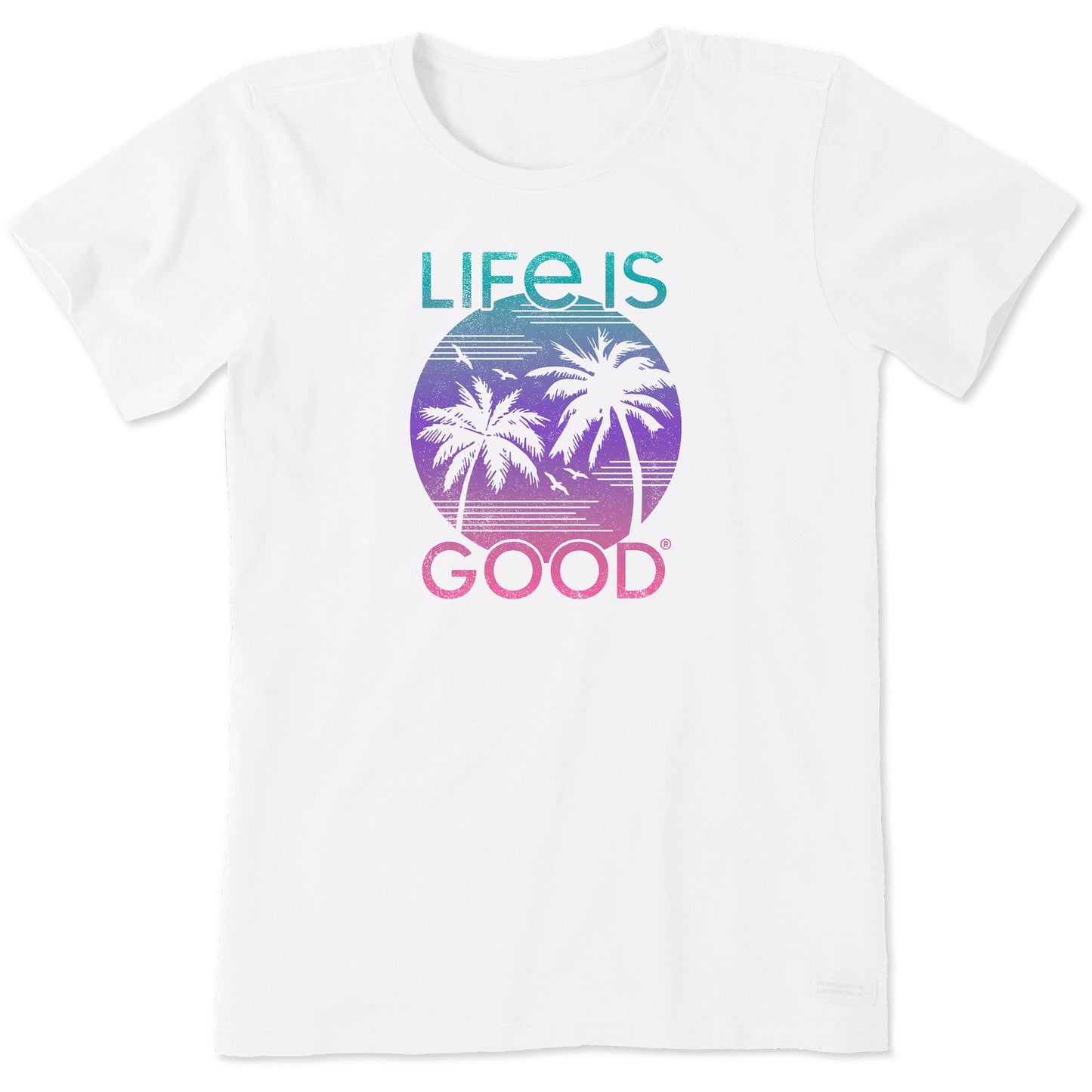 Women's Retro Palms Short Sleeve Tee
