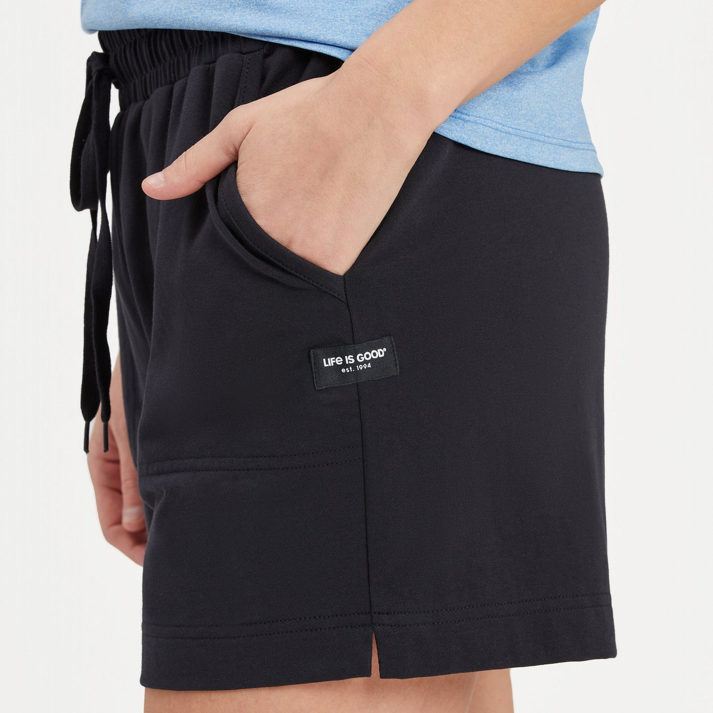 Women's Solid Crusher-FLEX Shorts