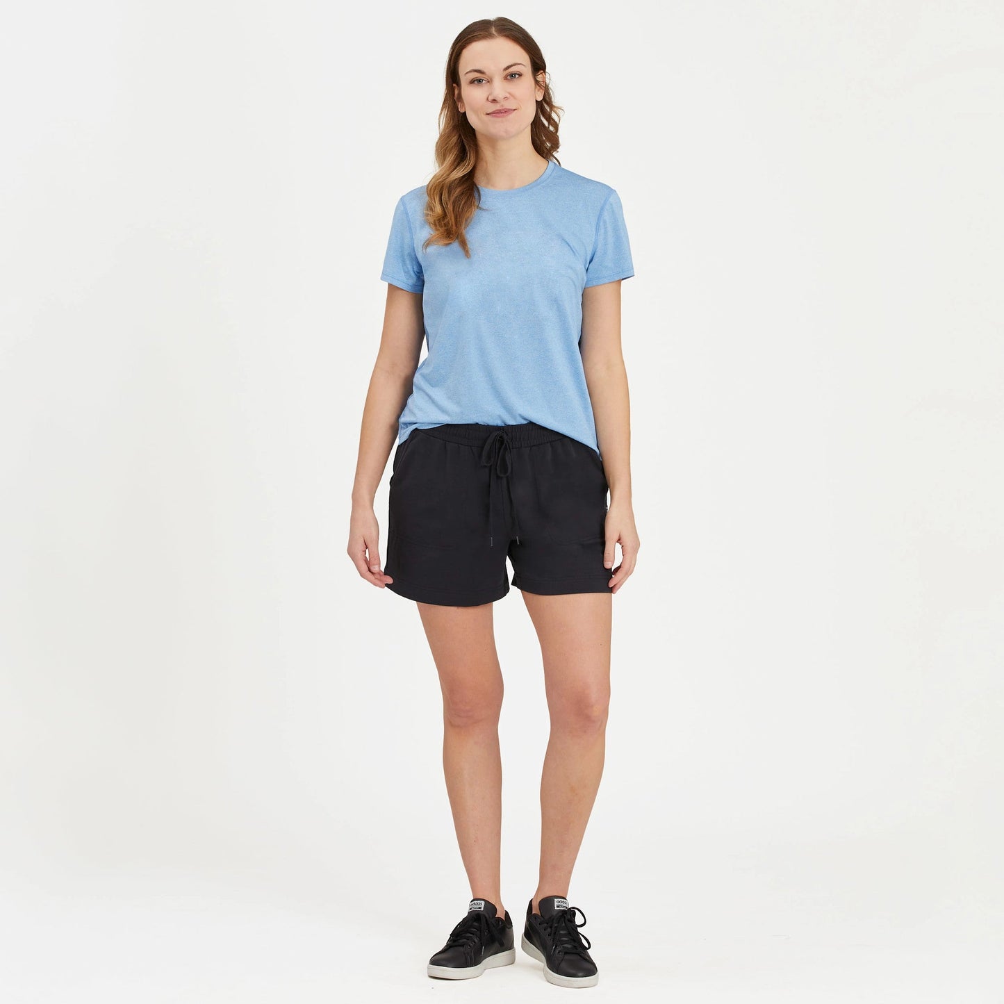 Women's Solid Crusher-FLEX Shorts