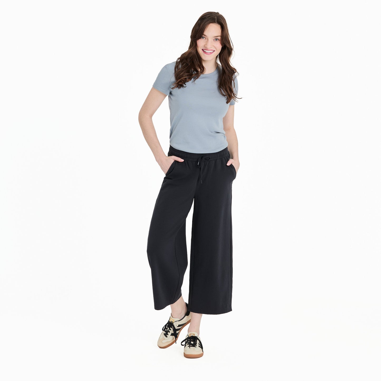 Women's Solid Crusher-FLEX Crop Pant