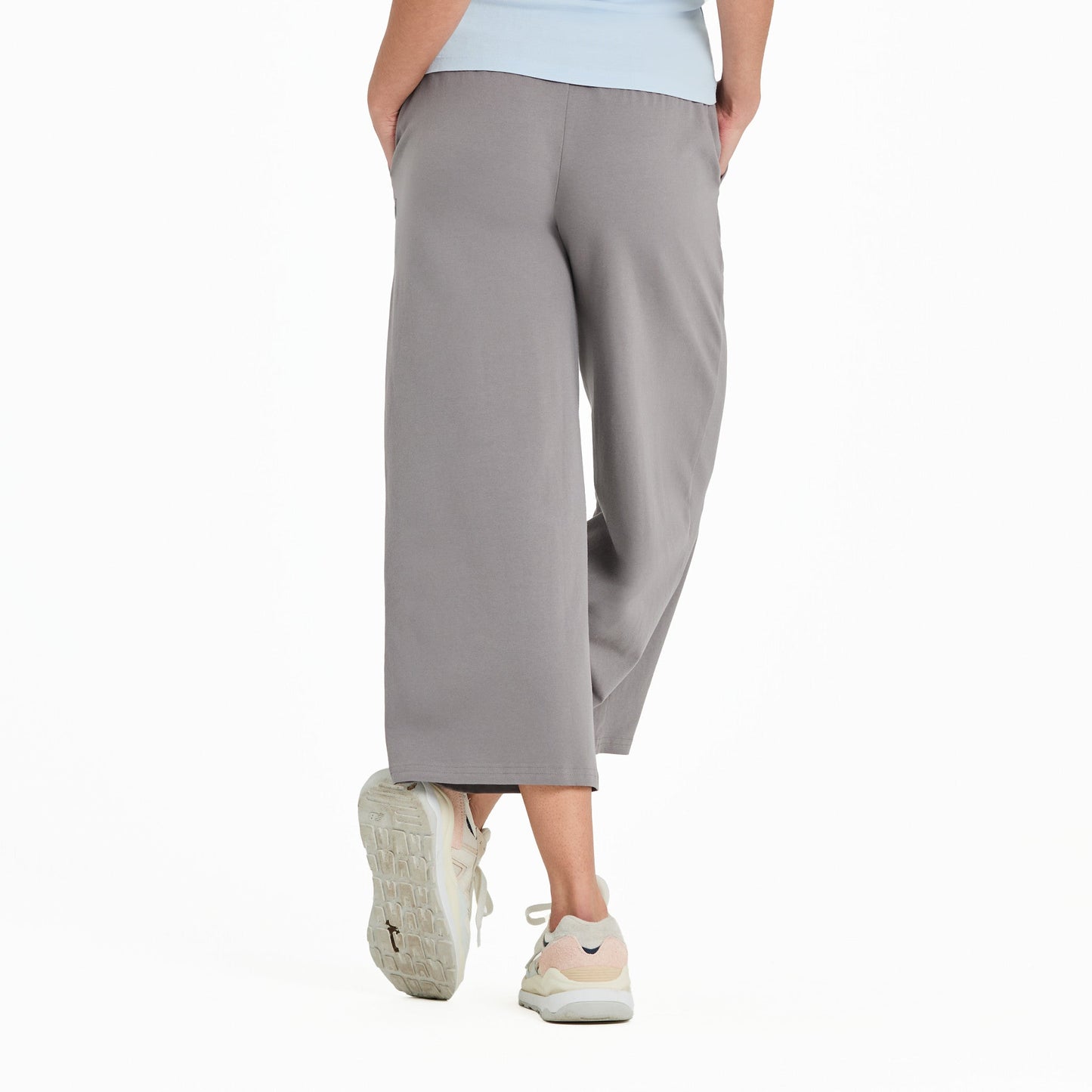 Women's Solid Crusher-FLEX Crop Pant