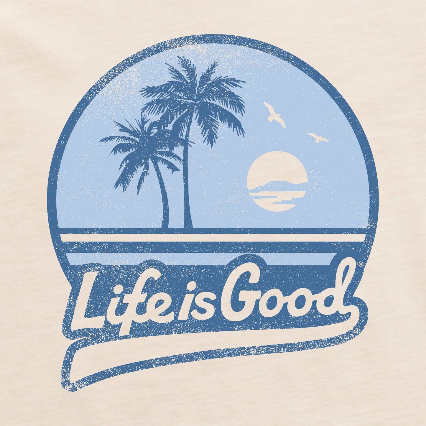 Men's Ballyard Beach Short Sleeve Crusher Tee