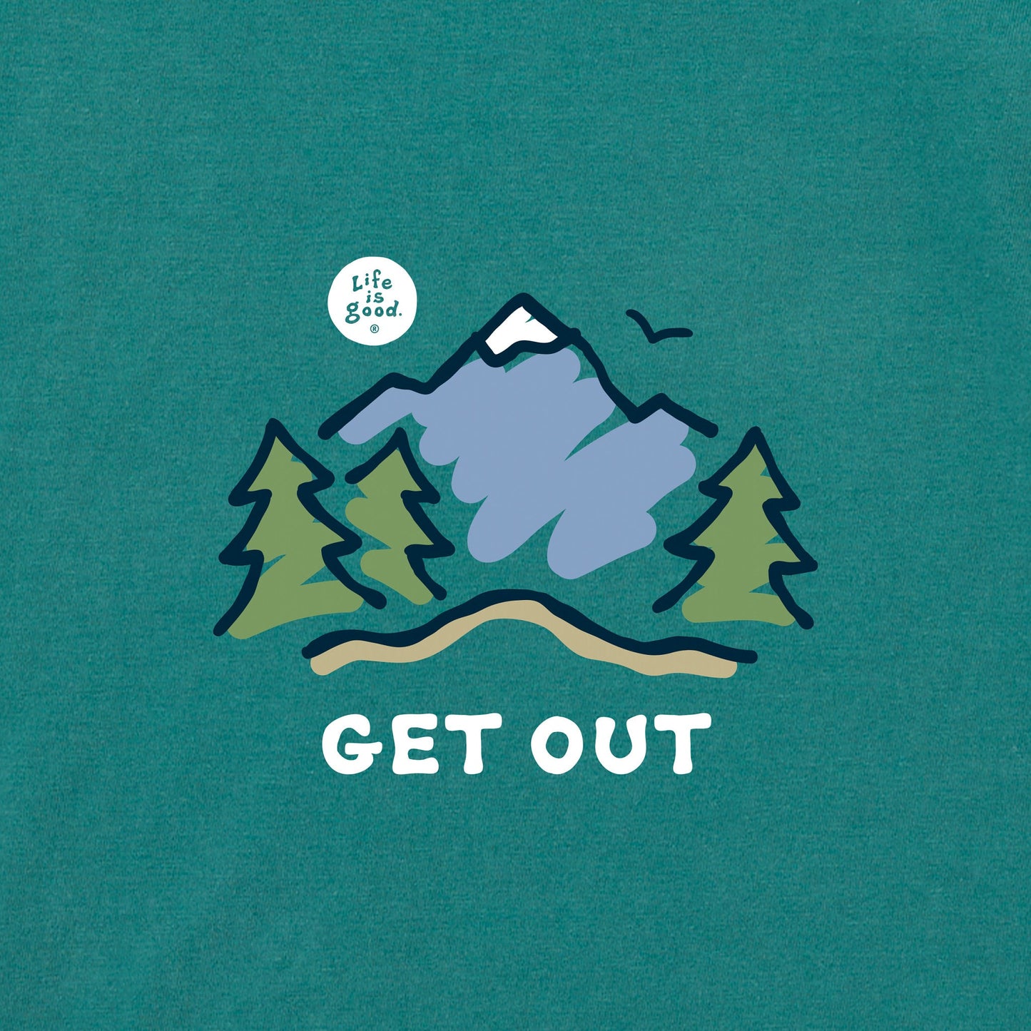Men's Get Out Mountain Short Sleeve Tee
