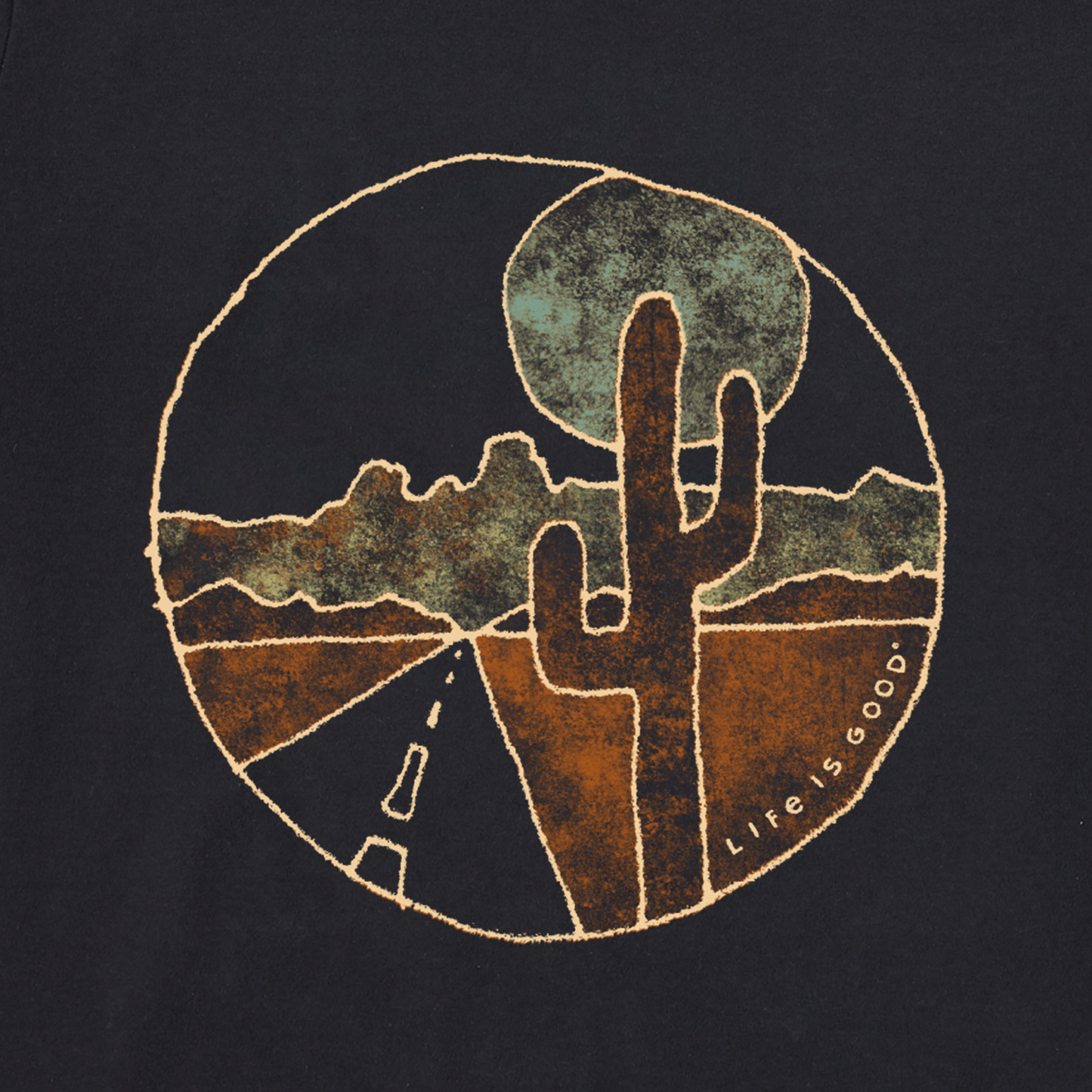 Men's Trippy Desert Short Sleeve Tee