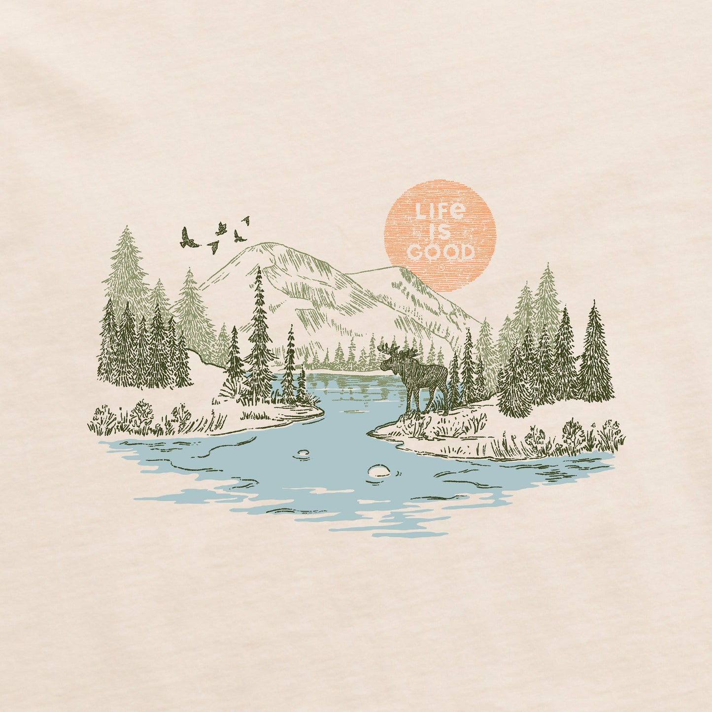 Women's Rural Linework Short Sleeve Crusher Vee