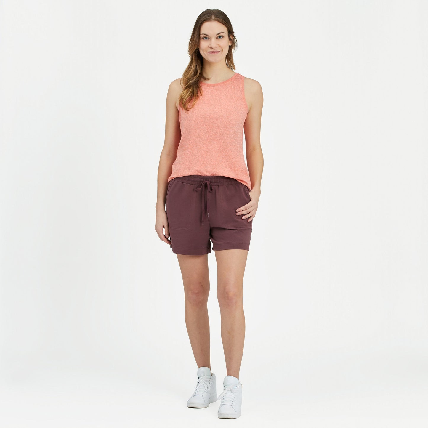 Women's Solid Crusher-FLEX Shorts