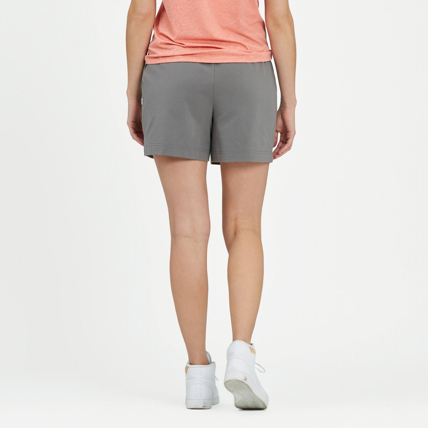 Women's Solid Crusher-FLEX Shorts