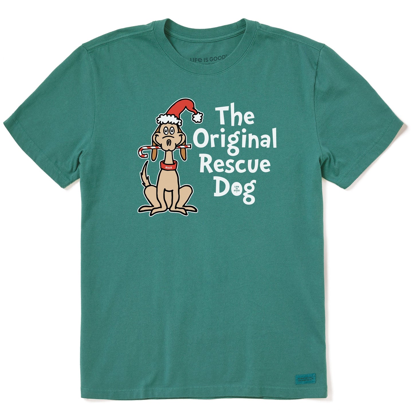 Men's Max The Rescue Dog Short Sleeve Crusher Tee