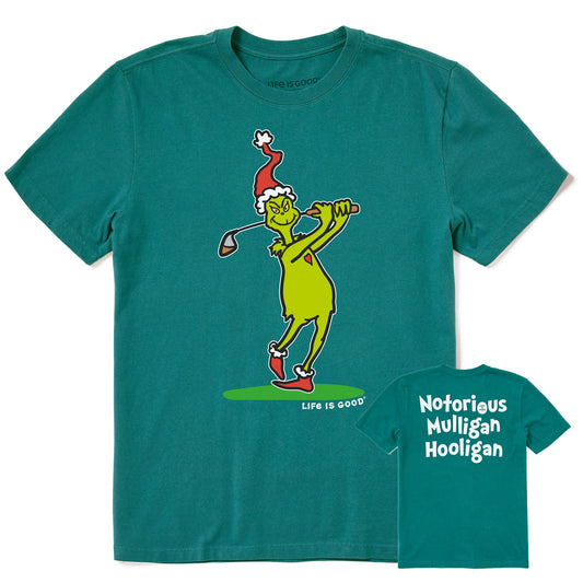 Men's Grinch Mulligan Hooligan Short Sleeve Crusher Tee
