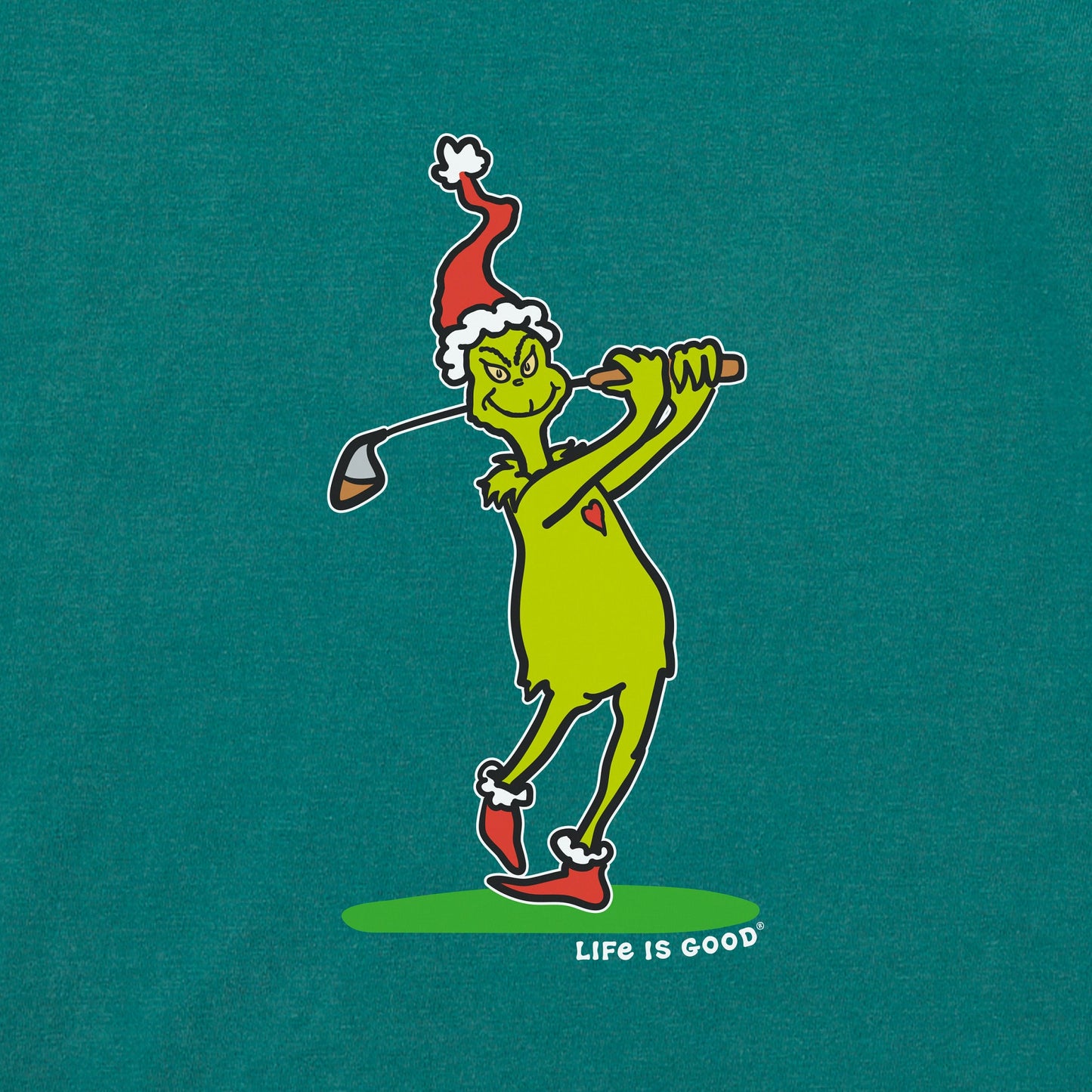 Women's Grinch Mulligan Hooligan Long Sleeve Crusher Tee