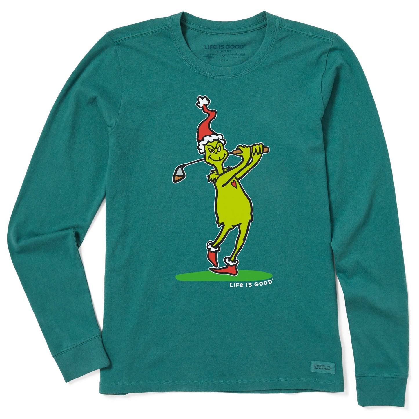 Women's Grinch Mulligan Hooligan Long Sleeve Crusher Tee