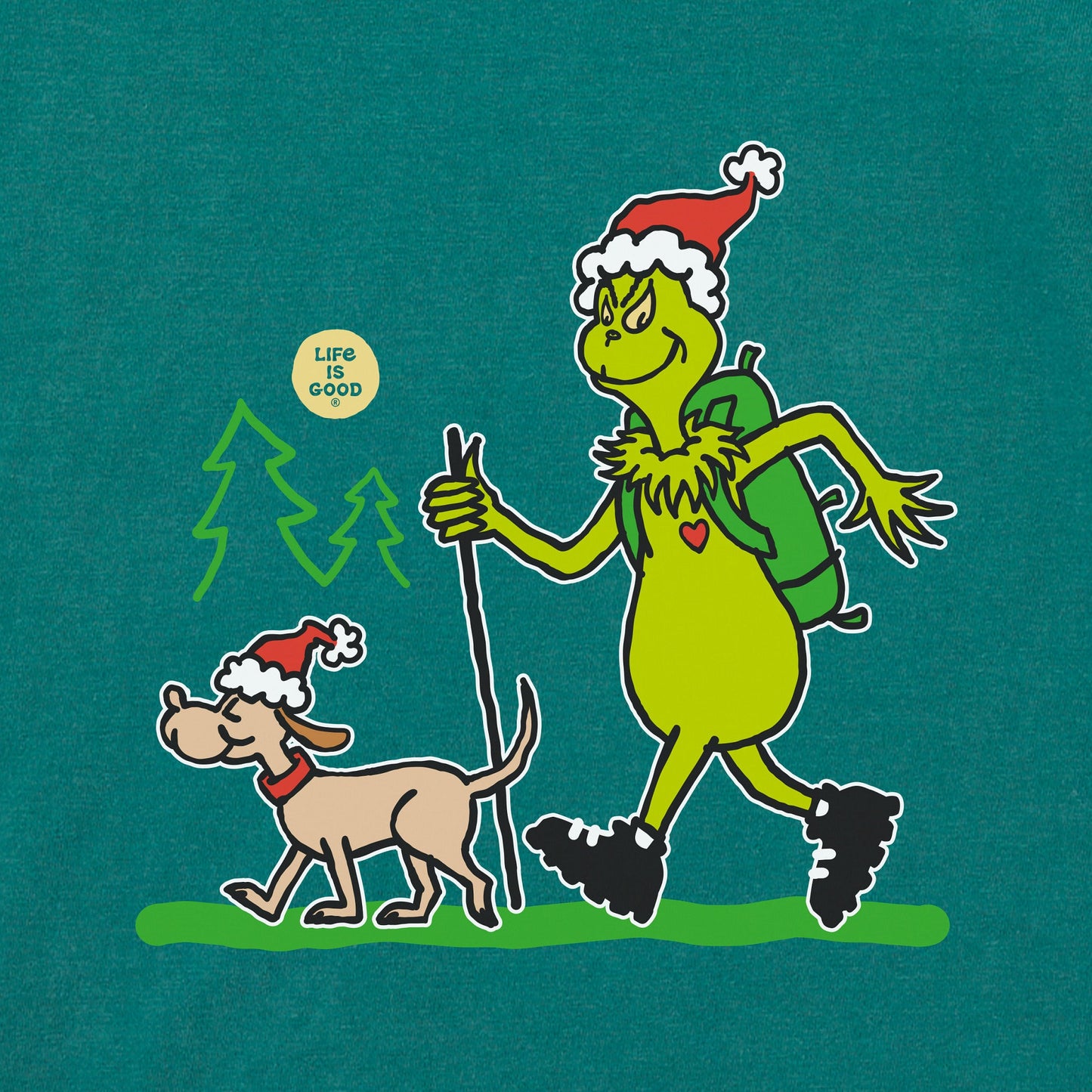 Women's Grinch and Max Wild Side Short Sleeve Crusher Tee