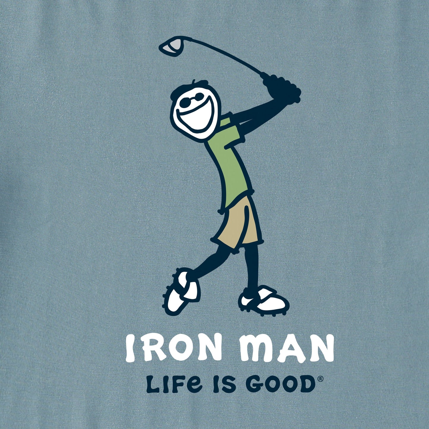 Men's Jake Iron Man Golf Simply True Fleece Hoodie