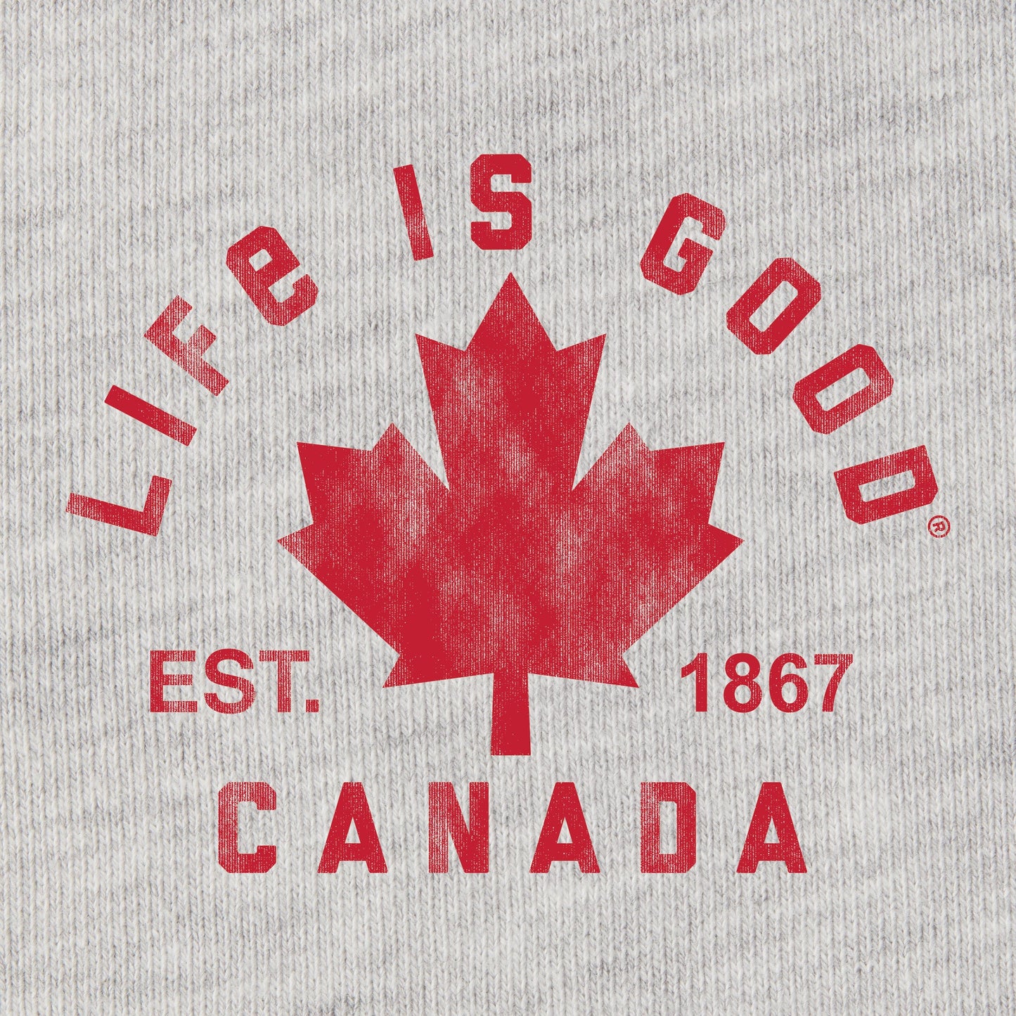 Men's LIG Canadiana Arc Simply True Fleece Hoodie