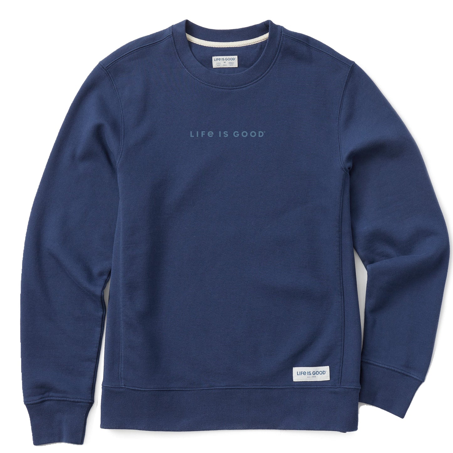 Men's LIG Tonal Horizontal Simply True Fleece Crew