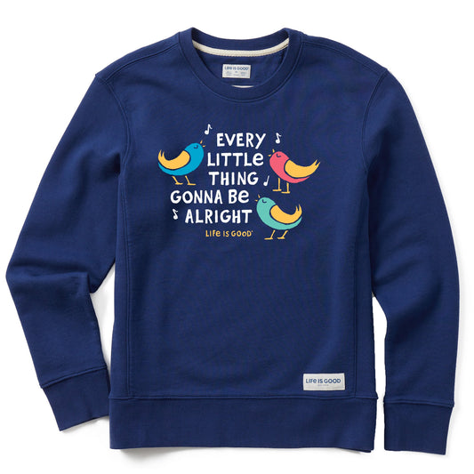 Women's Gonna Be Alright Simply True Fleece Crew