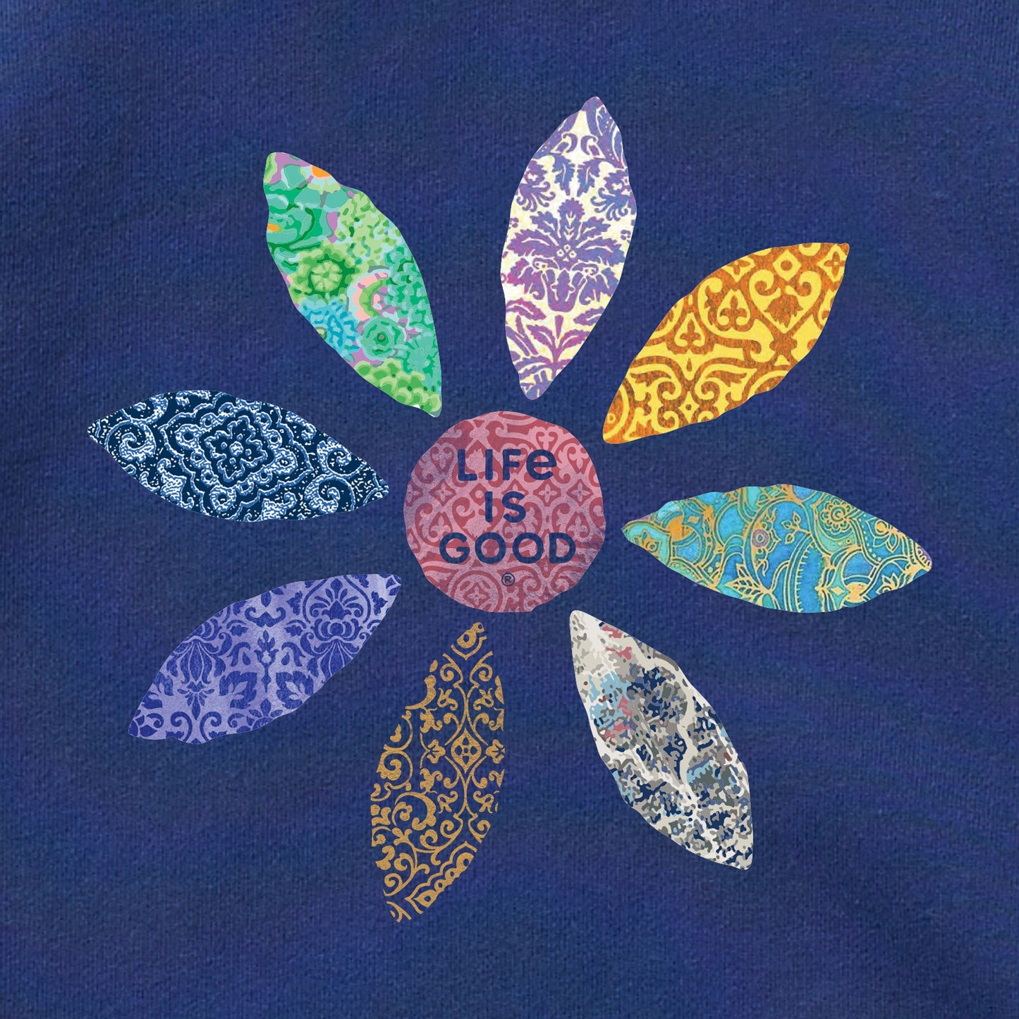 Women's Global Flower Simply True Fleece Crew