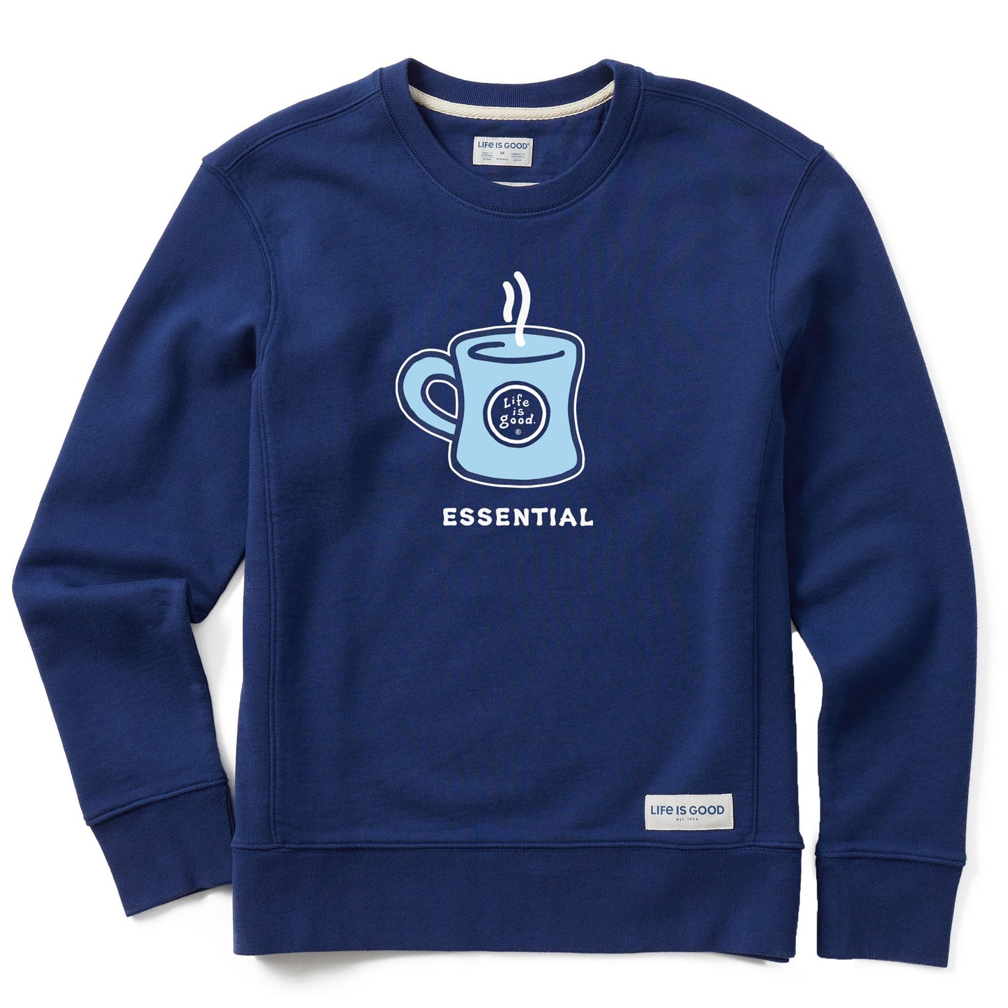 Women's Coffee is Essential Simply True Fleece Crew