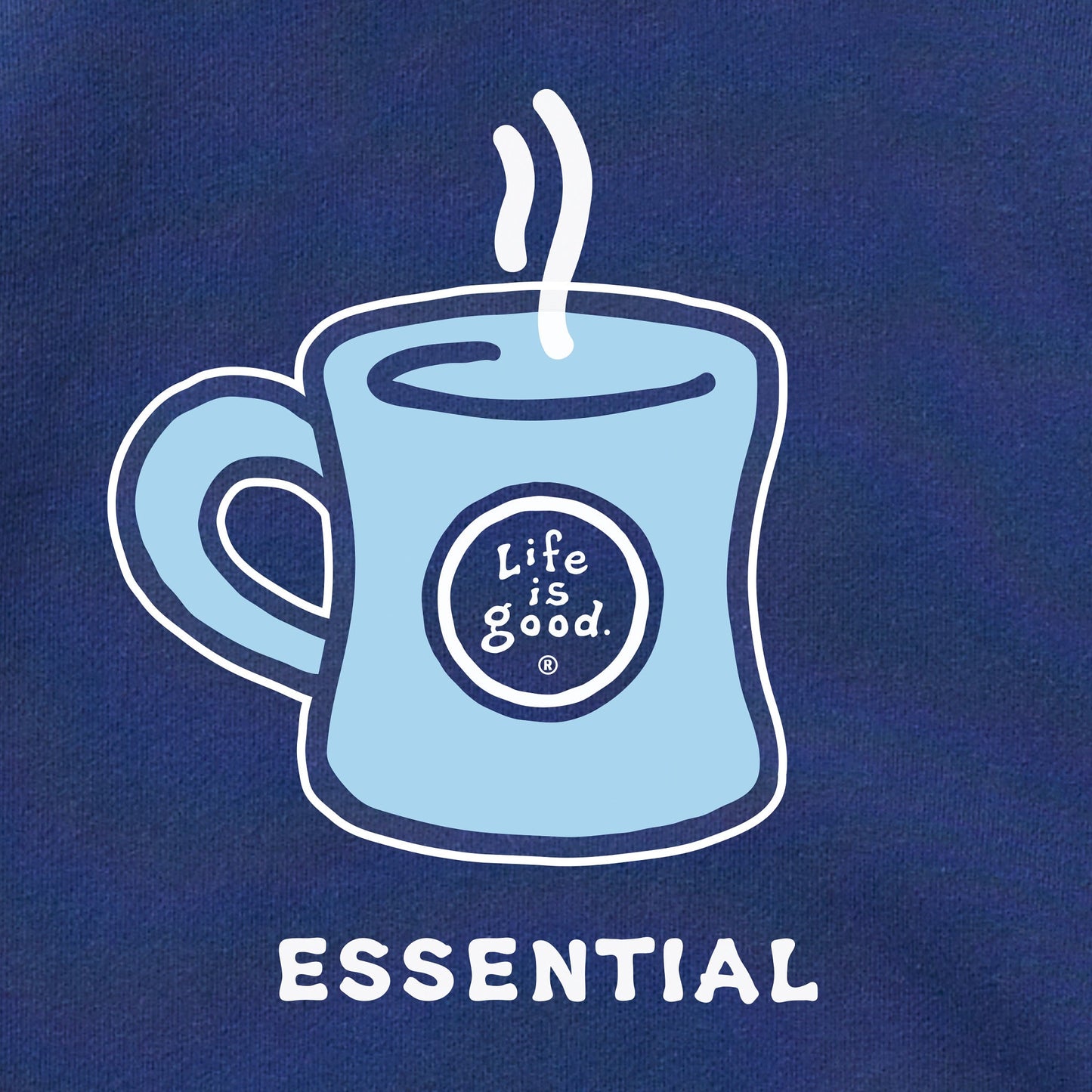 Women's Coffee is Essential Simply True Fleece Crew