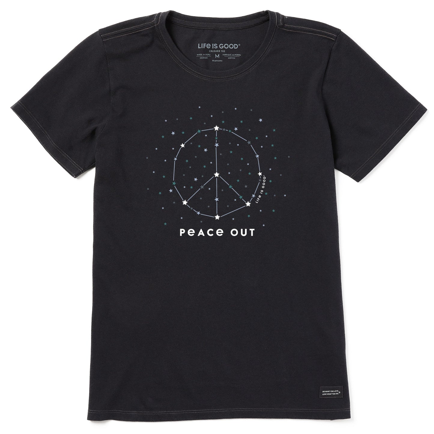 Women's Celestial Peace Out Short Sleeve Tee