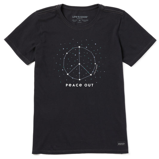 Women's Celestial Peace Out Short Sleeve Tee